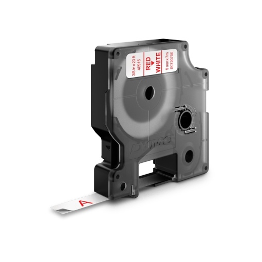 Banda etichete DYMO LabelManager D1 9mm x 7m rosu alb S0720700 40915