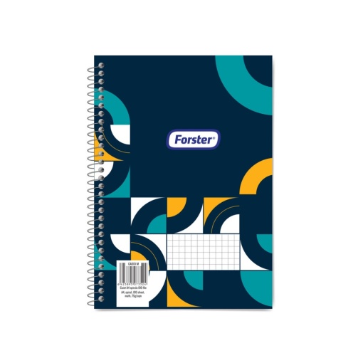 Caiet A4 spirală 100 file Forster
