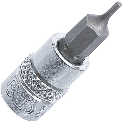 Capat cheie tubulara 1/4" cu varf imbus, 1.5 mm
