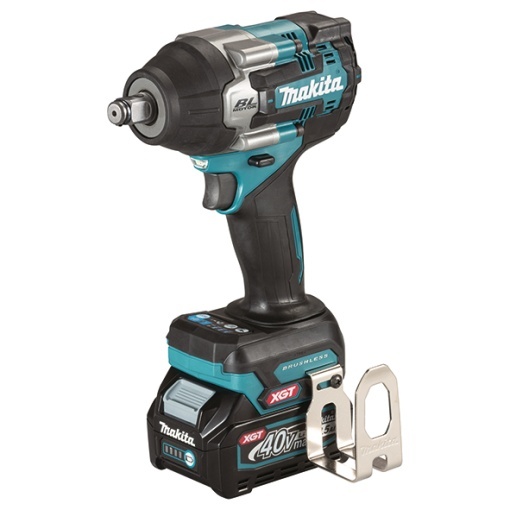 Cheie de strans cu impact Makita XGT 40Vmax, 760 Nm, livrata cu 2 acumulatori 2,5Ah