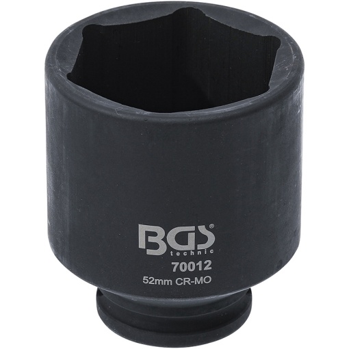 Cheie tubulara de impact BGS 52mm, 1/2"