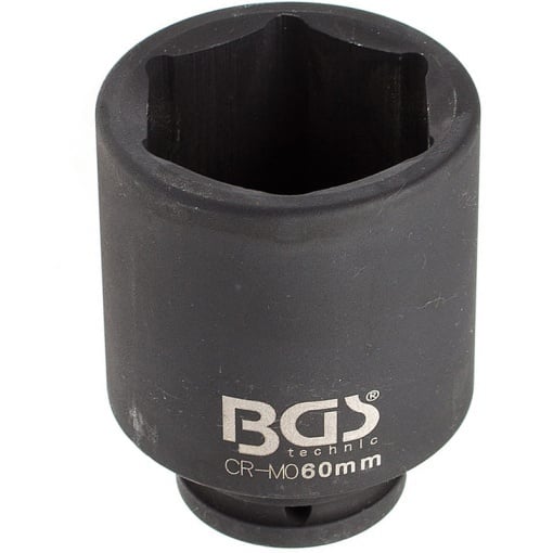 Cheie tubulara lunga de impact BGS 60mm, 3/4"