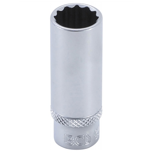 Cheie tubulara lunga, patrat interior BGS 1/4", 13 mm