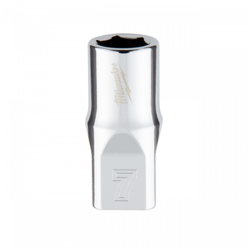 Cheie tubulară Milwaukee 1/4, sistem metric, scurtă - 7mm