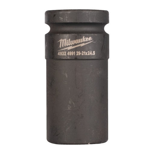 Cheie tubulară pentru tirfon MILWAUKEE ShW 1" lungă 21x24.5mm