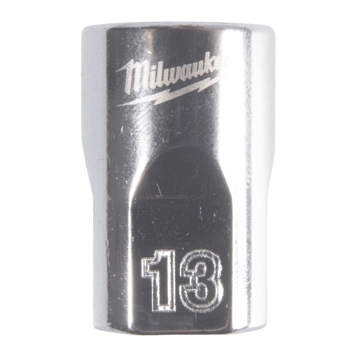 Cheie tubulara scurta in 12 puncte Milwaukee 3/8", 13mm