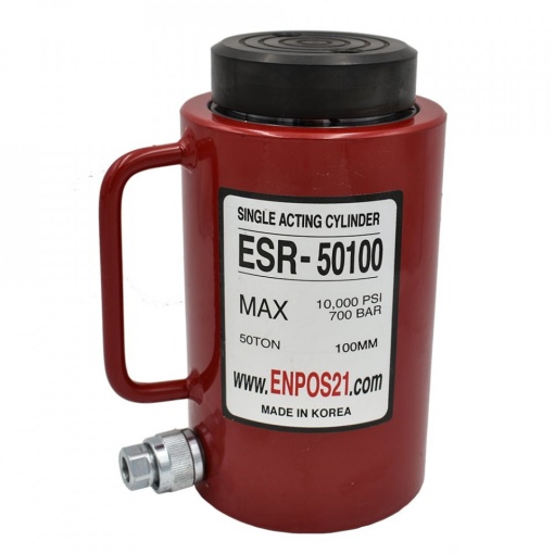 Cilindru hidraulic simplă acțiune ESR 50100 - 50 tone