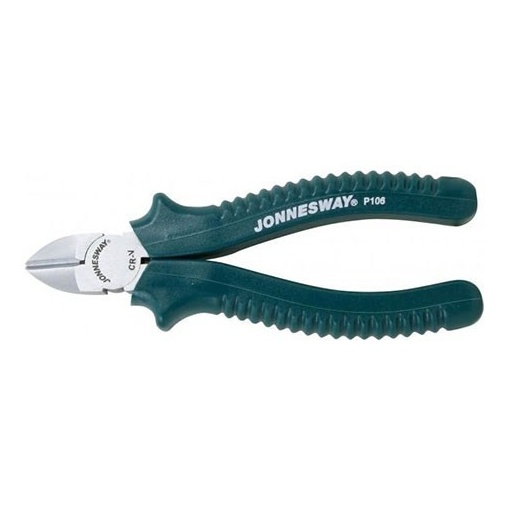 Cleste de taiat lateral Jonnesway cu mânere din polimer, 7" 180 mm