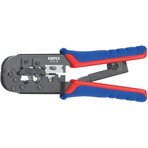 Cleste pentru sertizat mufe RJ 11/12/45, KNIPEX, 190 mm