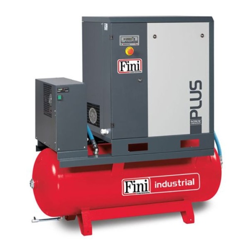 Compresor de aer cu surub Fini PLUS 11-13-270 ES, 400 V, 270 l, 11 kW, 13 bar, 1100 l/min, cu uscator