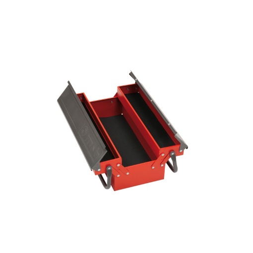 Cutie rabatabila bicolora MOB cu 3 compartimente si 2 manere - 450×200×155 mm