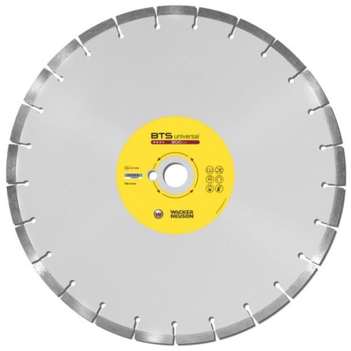 Disc diamantat universal Wacker Neuson BTS UNIVERSAL 300, 300x20x10 mm