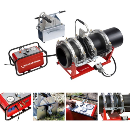 Echipament de santier pentru sudarea cap la cap intre Ø 90-250 mm Rothenberger P250B