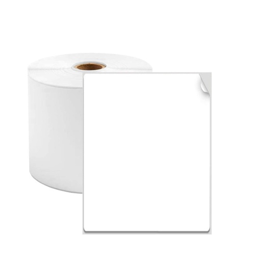 Etichete termice 40 x 80 mm plastic alb pentru imprimanta AIMO Phomemo M110 M200 M220 90 etichete