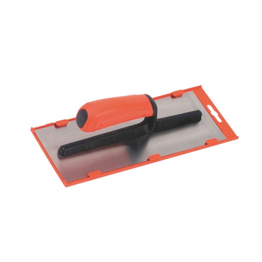 Gletiere INOX tesite cu montura din fibra de sticla, maner bimaterial - 350×100