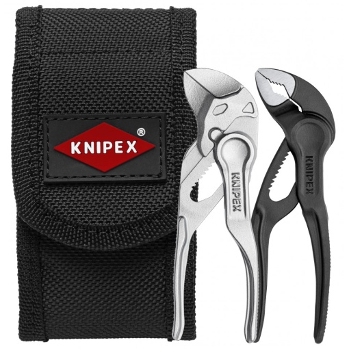 KNIPEX 00 20 72 V04 XS Set de clești mici Mini XS, în buzunar pentru centură 110 mm