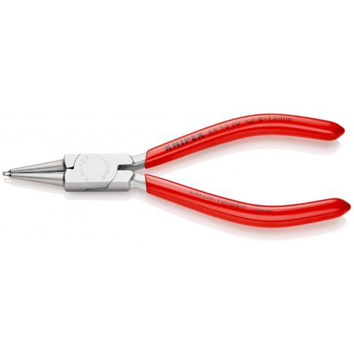 KNIPEX 44 13 J0 clește pentru inele de siguranță pentru inele interioare cu alezaje acoperite cu plastic cromat 140 mm
