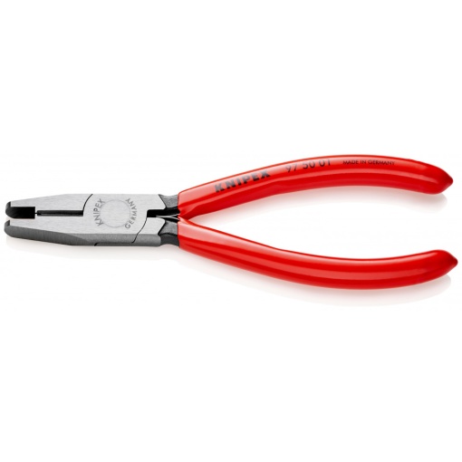 KNIPEX 97 50 01 Clește de sertizare pentru conectori Scotchlok™ cu tăișuri acoperite cu plastic 155 mm