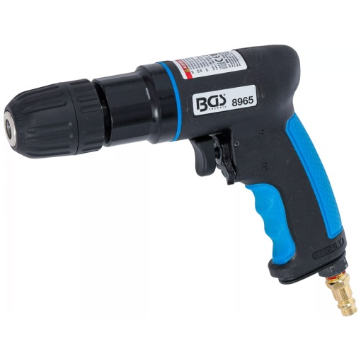 Masina de gaurit pneumatica reversibila BGS Profesional, mandrina rapida max. 10 mm, 2200 rpm