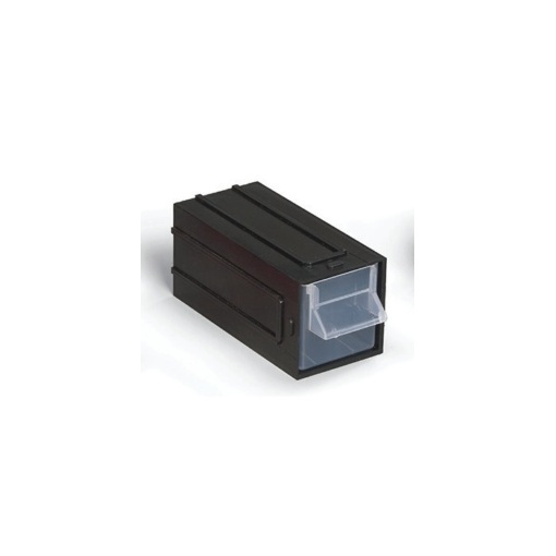 Modul plastic cu capac Port-Bag 50x120x50mm negru