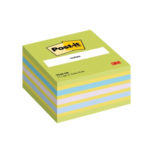 Notes adeziv 76 x 76 mm 450 file cub neon Post-it 3M