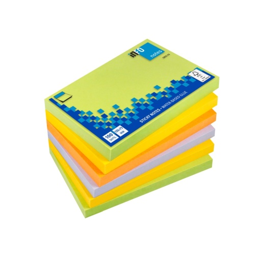 Notes adeziv Spring 125 x 75 mm - 100 file 5855-76