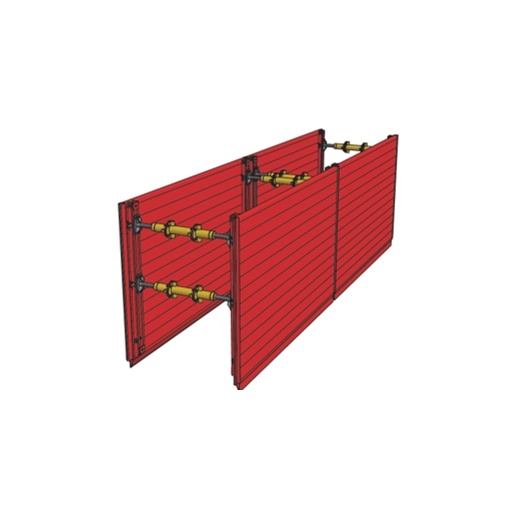Panou sprijinire maluri CONDOR MA 2000 h 2.000 x L 3.000 mm