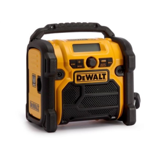 Radio compact Dewalt DCR020 compatibil cu acumulatori de 10.8/ 14.4/ 18 V