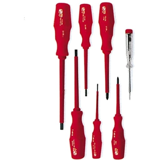 Rothenberger 323126 - Set surubelnite cu profil PH si plat, 7 bucati, izolatie 1000 V