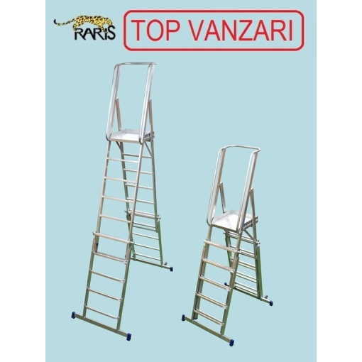 Scara platforma aluminiu RARIS inaltimea reglabila tip SMIR