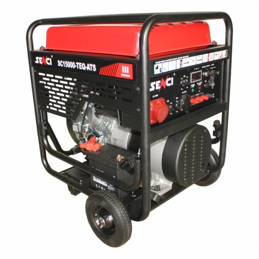 SENCI, Generator SC18000-ATS, Putere max. 17 kW, 230V, AVR, motor benzina