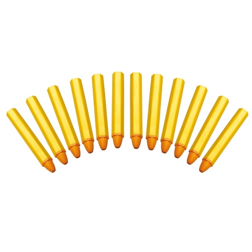 Set 12 markere pentru anvelope, galbene