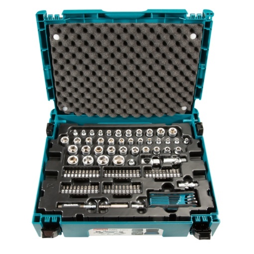 Set 120 piese Makita accesorii biti, tubulare si scule de mana