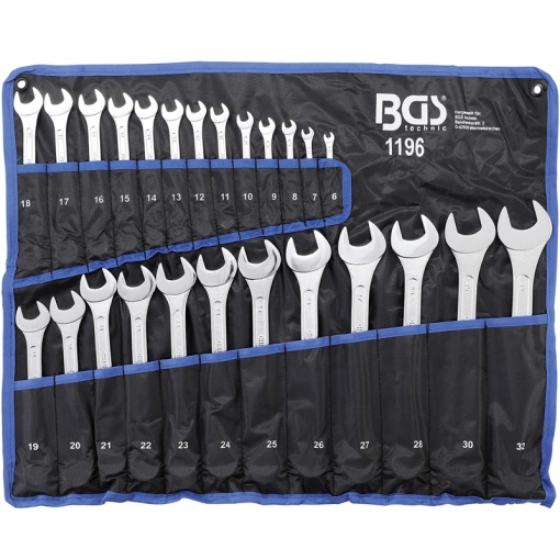 Set 25 chei combinate BGS 6 - 32 mm pentru uz profesional, BGS