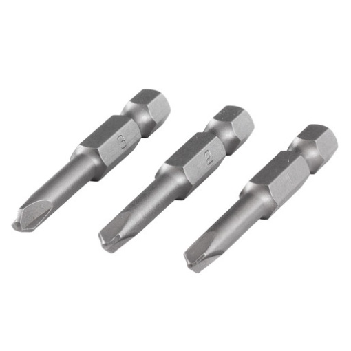 Set 3 biti siguranta Tri-Wing Wolfcraft 1268000, 1-2-3, 50 mm