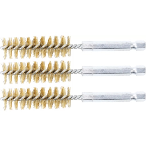Set 3 perii rotative BGS Ø15mm, fir alama