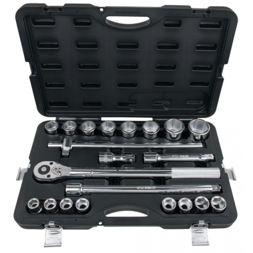 Set chei tubulare 3/4" 19-50 mm KS TOOLS, 21 de piese