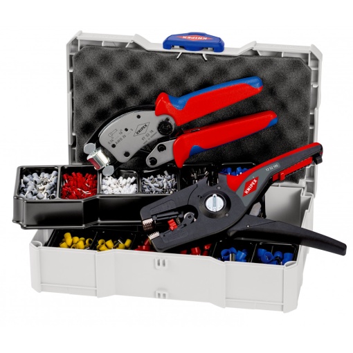 Set de sertizare KNIPEX pentru ferule 1191 piese 0,08 - 16 mm²