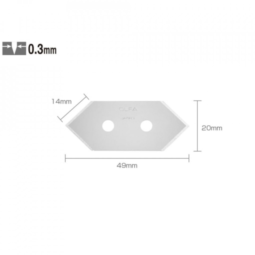 Set MCB-1 - lame japoneze decoratiuni, 5 bucati