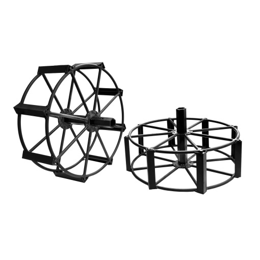 Set roti metalice ProGARDEN 540x170, manicot cu flanse, hex 32mm pentru motocultor Campo