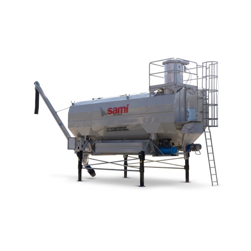 Siloz orizontal SAMI EUROSILO S capacitati de stocare intre 15 si 76 mc