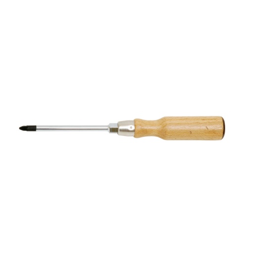 Surubelnita tip MOB Phillips, de impact, cu hexagon, maner lemn - PZ3 - 830 mm
