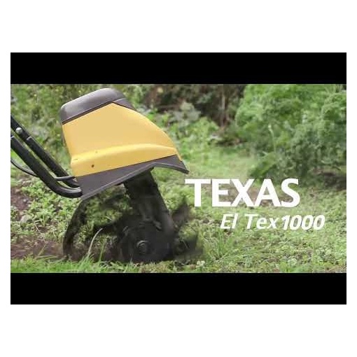 Texas El-Tex 1000 Minicultivator electric, 1000W, 230V, latime lucru 36cm, adancime lucru 20cm