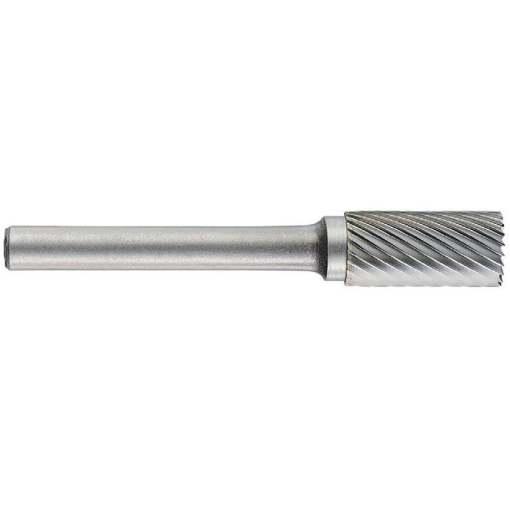 1031621 Freza din carbura de tungsten forma A - cilindrica cu cap taietor, tais simplu tip C, DIM 4