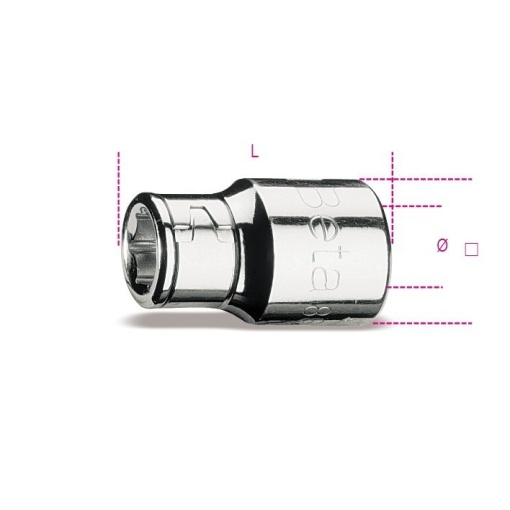 Adaptor Beta 1/2"-10mm 867/2