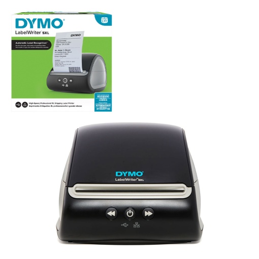 Aparat etichetare DYMO LabelWriter 5XL EU senzor recunoastere etichete aparat de etichetat 2112725 - Resigilat