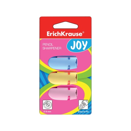 Ascuțitoare plastic Joy EK 3/blister