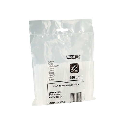Baton silicon Rapid Fun to Fix transparent, Universal, O7mm x 100mm, baza EVA, 250 g punga 57002006