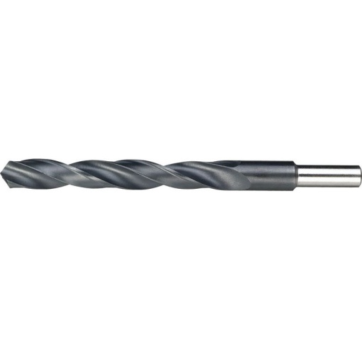 Burghie cilindrice cu coada redusa pentru metal DIN 338, tip N, 118°, HSS, laminate, DIM 15.50/D10
