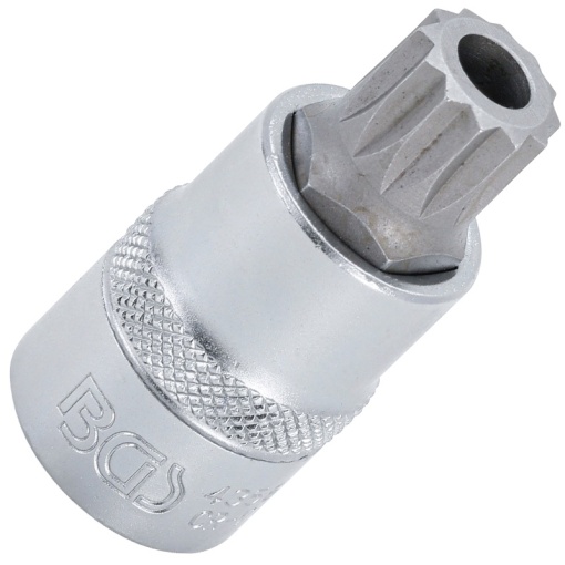 Cap cheie tubulara 1/2" cu varf XZN cu gaura, M16 x 53 mm, BGS